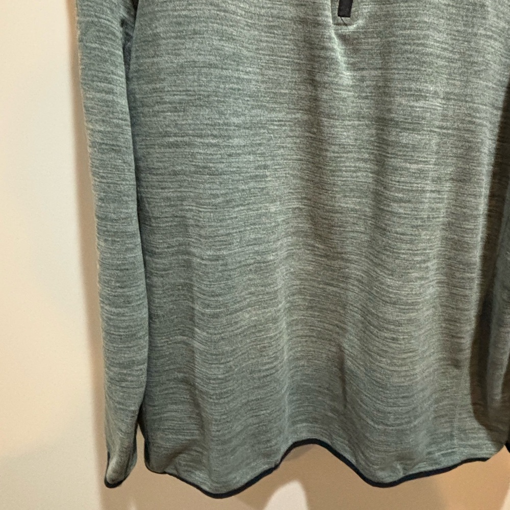 Avalanche Heathered Gray Quarter-Zip Pullover - Picture 4 of 12